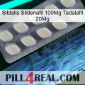 Sildalis Sildenafil 100Mg Tadalafil 20Mg 34